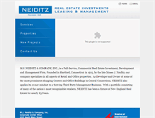 Tablet Screenshot of mjneiditz.com